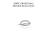 UDIRC 1001 1002 1002SE Parts 8x12x3.5mm Ball Bearing M03-003