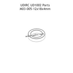 UDIRC 1001 1002 1002SE Parts 12x8x4mm Ball Bearing M03-005