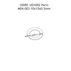 UDIRC 1001 1002 1002SE Parts 10x15x0.5mm Washer M04-003