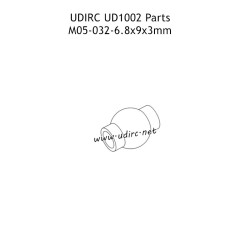 UDIRC 1001 1002 1002SE Parts 6.8x9x3mm Hollow Ball M05-032