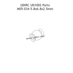 UDIRC 1001 1002 1002SE Parts 5.8x6.8x2.5mm Hollow Ball M05-034