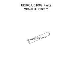 UDIRC 1001 1002 1002SE Parts 2x8mm Pin M06-001