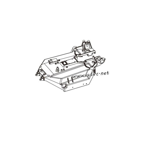UDIRC 1001 1002 1002SE Parts Chassis P10-001