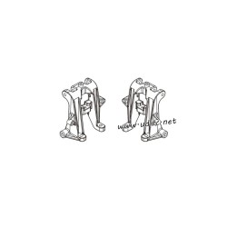 UDIRC 1001 1002 1002SE Parts Left and Right Front Shock Towers P10-005
