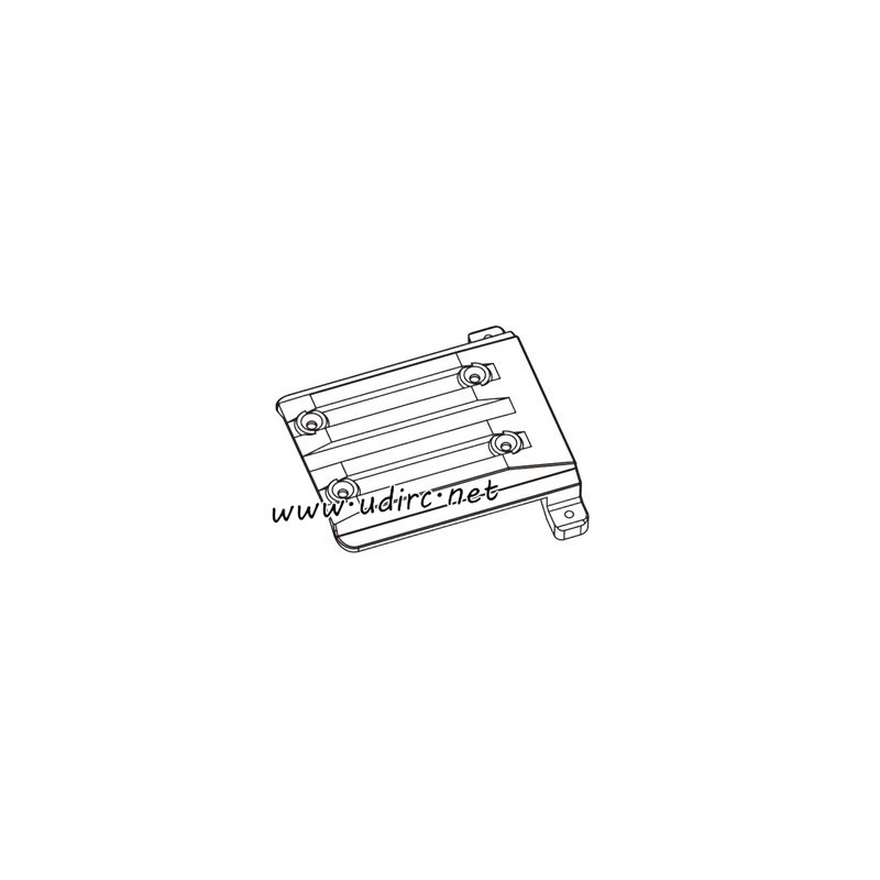 UDIRC 1001 1002 1002SE Parts Base Plate Fixed Parts P10-010