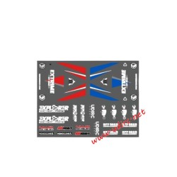 UDIRC UCX2405 Parts Car Sticker