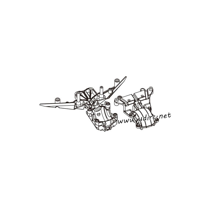 UDIRC 1001 1002 1002SE Parts Front Gearbox Shell P10-018
