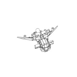 UDIRC 1001 1002 1002SE Parts Front Gearbox Assembly P10-043