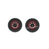 UDIRC 1002 RC Car Parts Wheel Assembly with Red Hubs P10-042