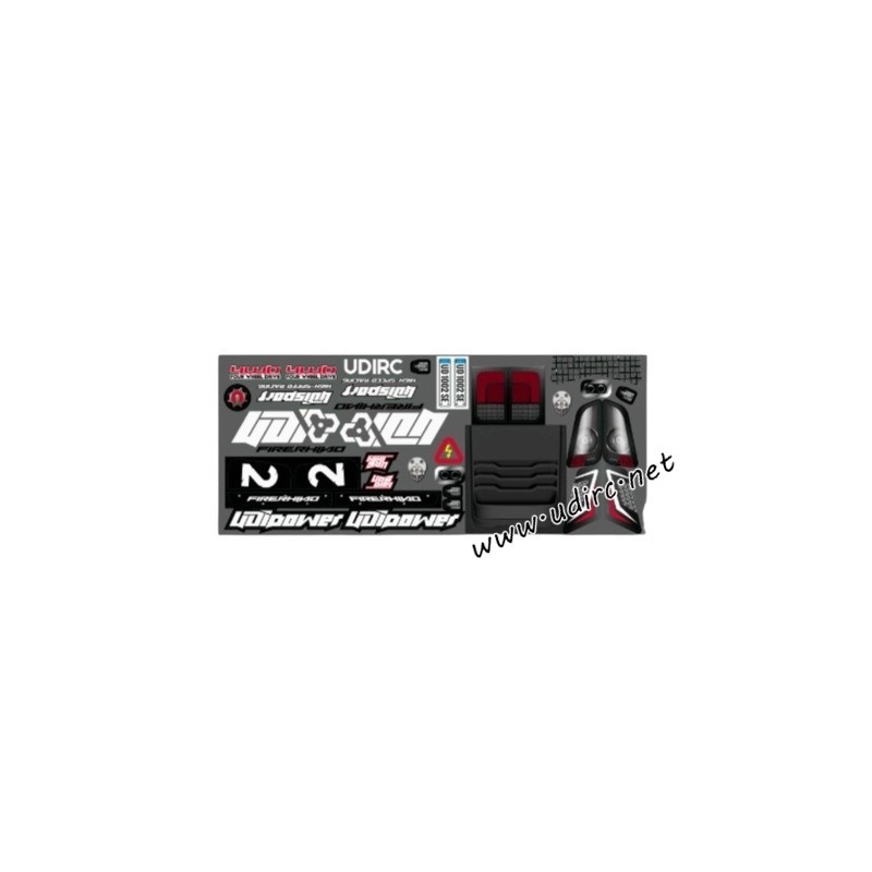 UDIRC 1002 1002se RC Car Parts Body Sticker for Youth Edition