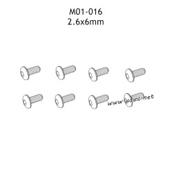 UDIRC 1001 1002 1002SE Parts 2.6x6mm Hexagon Socket Button Head Tapping Screw M01-016