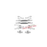 UDIRC 1002 1002se Upgrade Parts Swing Arm Kit Silver