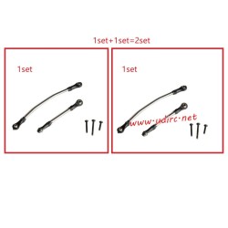 UDIRC UCX2405 RC Car Upgrade Parts Brushless Metal Steering Tie Rods UCX24-P069A