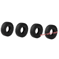 UDIRC UCX2405 1/24 Snow Leopard RC Car Upgrade Parts Wheels without Bindings UCX24-P061A