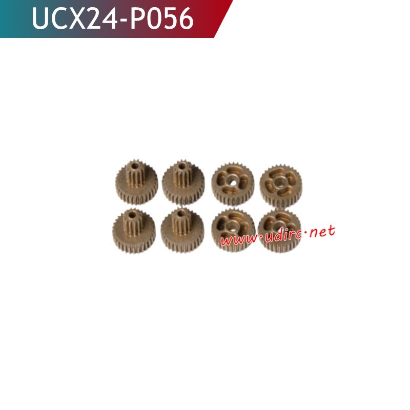 UDIRC UCX2401 1/24 Scale Upgrade Parts Metal Gearbox Gear UCX24-P056