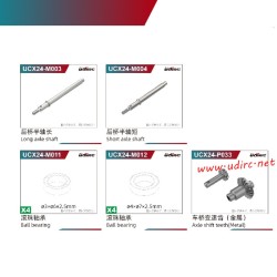UDIRC UCX2401 1/24 Scale Upgrade Parts Rear Axle Kits