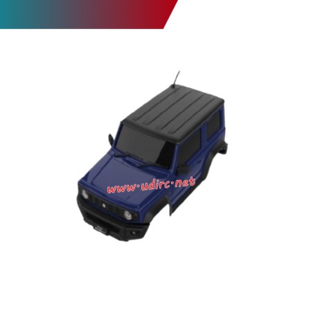 UDIRC UCX2401 1/24 Scale Upgrade Parts Body Assembly Blue