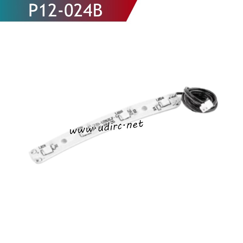 Brushless Top LED Light parts for UDIRC UD1201 RC Truck P12-024B