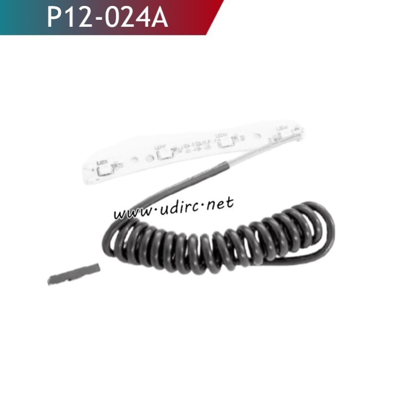 Brushless Top LED Light parts for UDIRC UD1201 RC Truck P12-024A