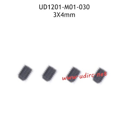UDIRC UD1201 Parts 3X4MM Machine Screw M01-030
