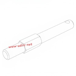 UDIRC UCX2405 RC Car Parts 2.98x3.4x31.2mm Gear Spindle UCX24-M017
