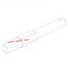 UDIRC UCX2405 RC Car Parts 2.98x3.4x31.2mm Gear Spindle UCX24-M017