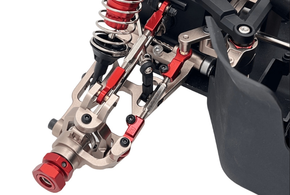 MJX-Hyper-Go-7303-RC-Upgrade-Parts-Front-Steering-Cup-Champagne-Gold-Overview
