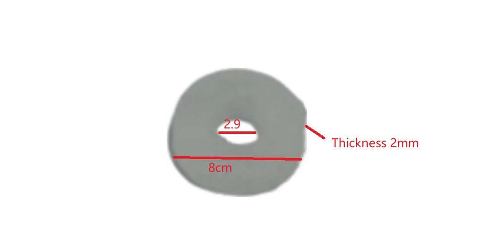 UDIRC UDI023 RC Boat Parts Silicone Waterproof Gasket Overview