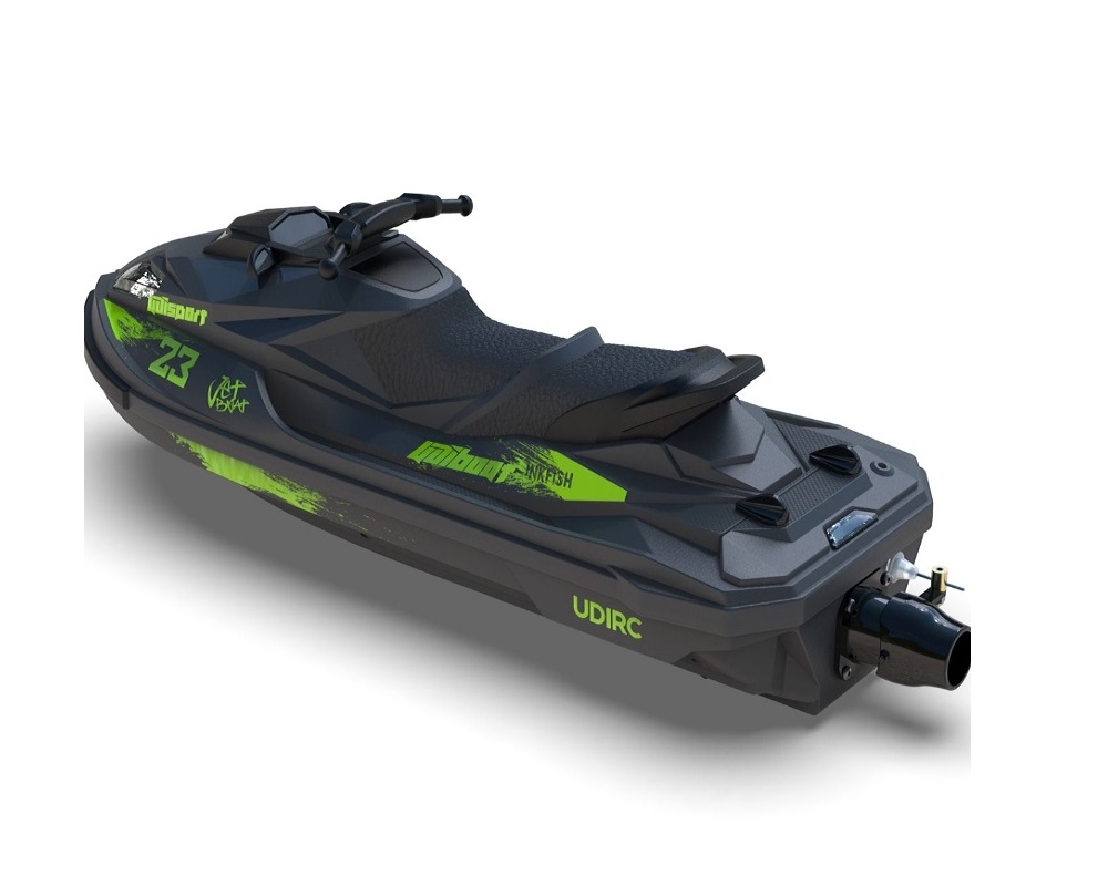 UDIRC UDI023 High Speed Remote Control Boat Green