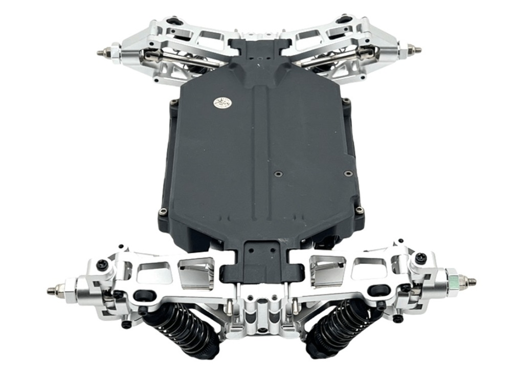 UDIRC-M16-Upgrade-Parts-Front-and-Rear-Swing-Arms-Silver-Overview