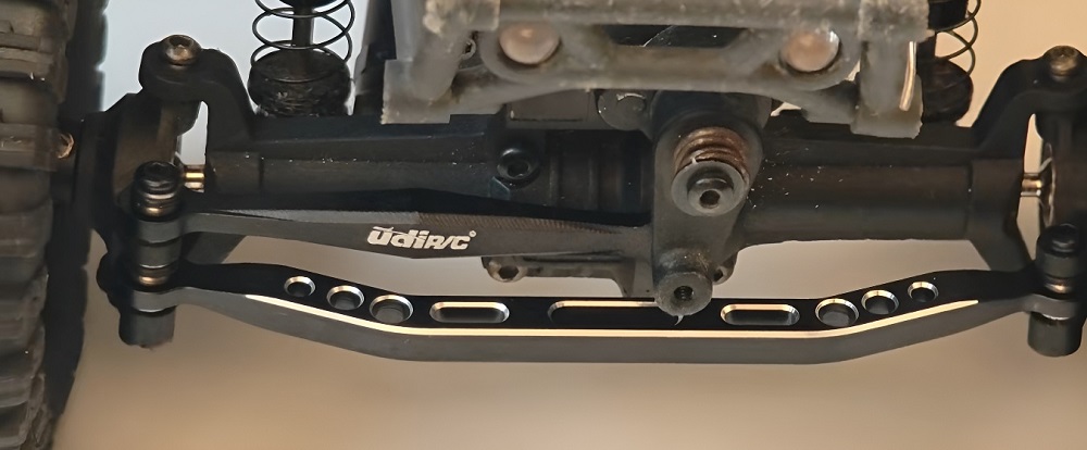 UDIRC UCX2405 Upgrade Parts Brushed Metal Steering Tie Rods UCX24-P069B