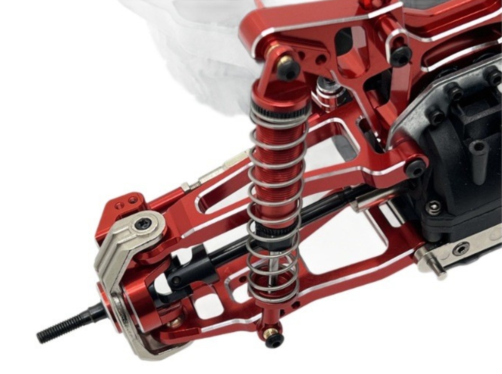 UDIRC UD1201 Upgrade Parts Front and Rear Shock Absorber Dimension Overview