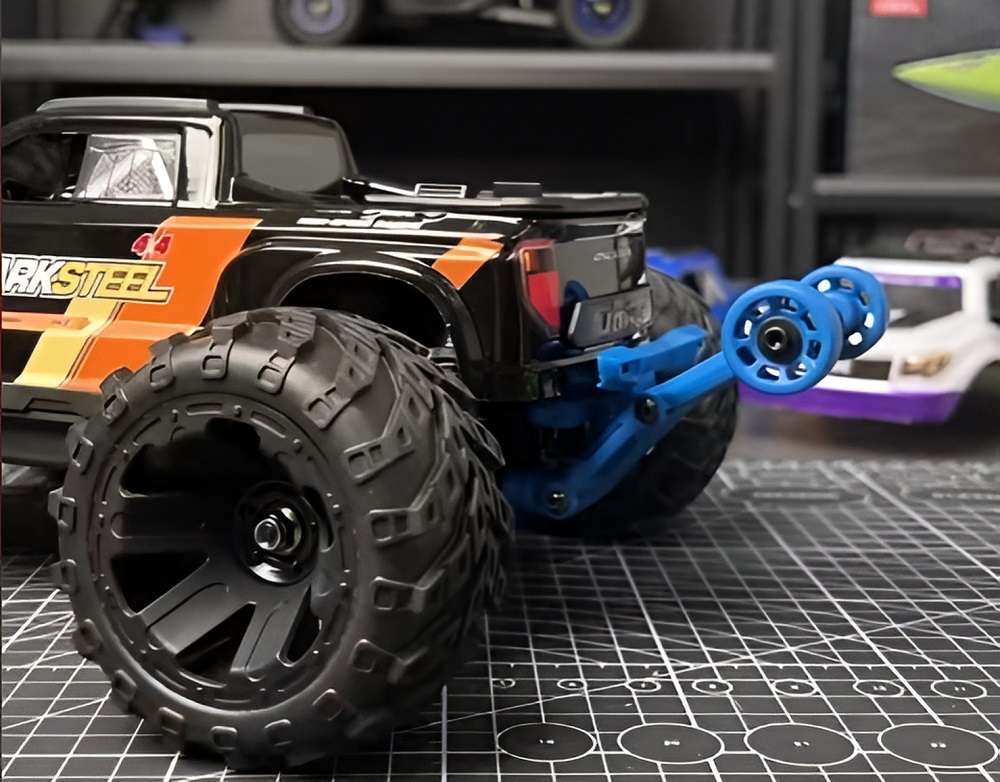 UDIRC UD1610S RC Car Upgrade Parts Upper Wheel Blue Oveview