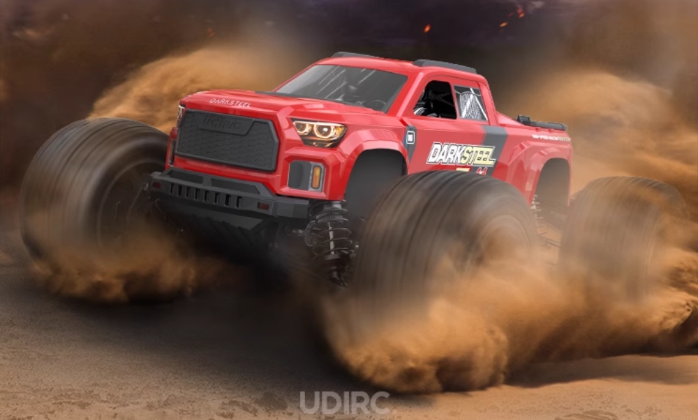 UDIRC-UD1610-Pro-Bruhless-RC-Car-Red-Overview