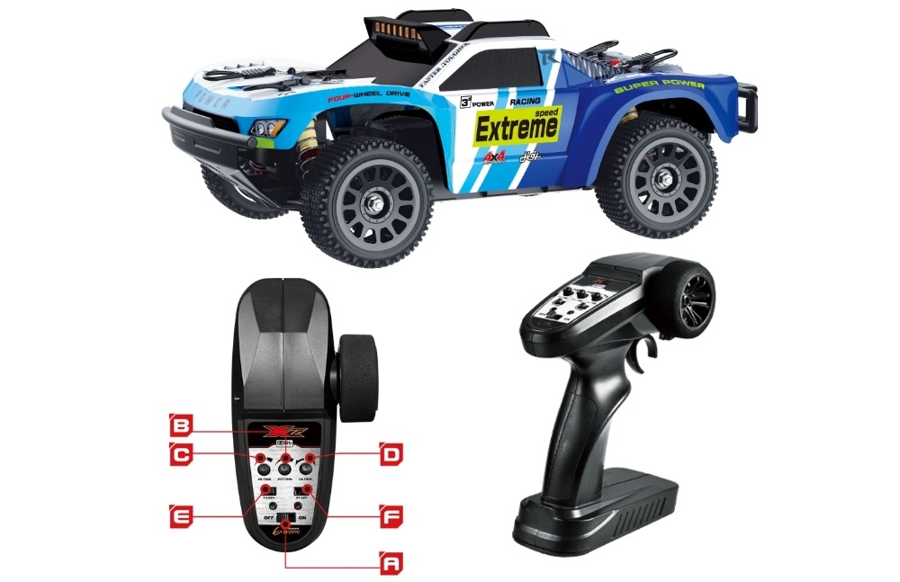 XLF-X09A-High-Speed-Brushless-Drift-Car-Overview